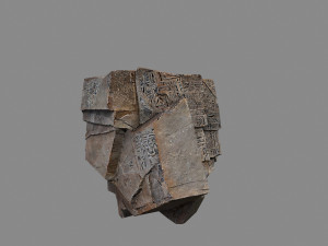 Egyptian desert rocks 3D Модель