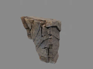 Egyptian desert rocks 3D Model