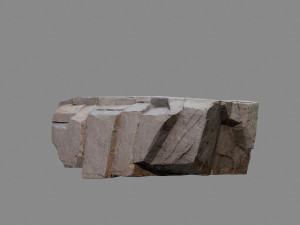 Egyptian desert rocks 3D Модель