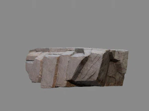 Egyptian desert rocks 3D Model