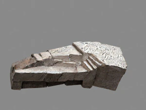 Egyptian desert rocks 3D Model