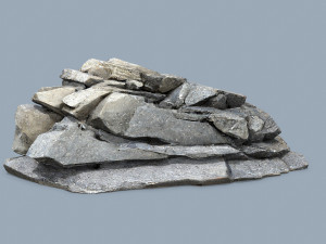 River Stone Model 3D