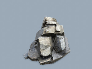 River Stone Model 3D