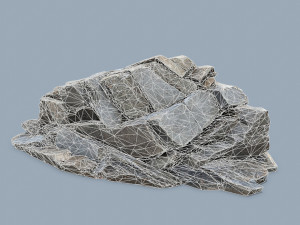 River Stone Model 3D