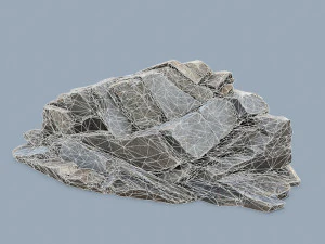 River Stone 3D Model