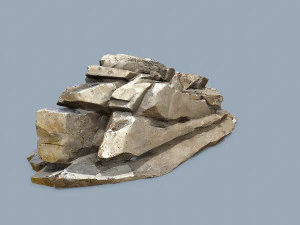 Desert rocks 3D Model