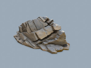 Desert rocks Model 3D