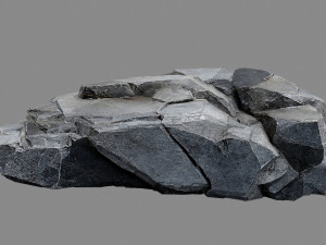 Cliff rocks 3Dモデル