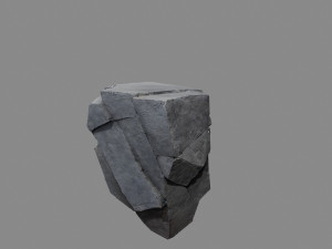 Cliff rocks 3Dモデル