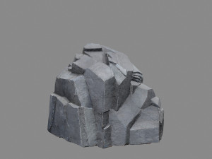 Cliff rocks 3Dモデル