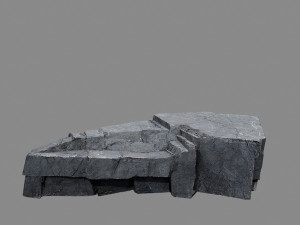 Cliff rocks 3Dモデル