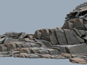 Cliff rocks Modello 3D