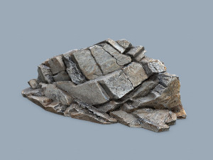 Cliff rocks 3D Model