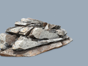 Cliff rocks 3D Model