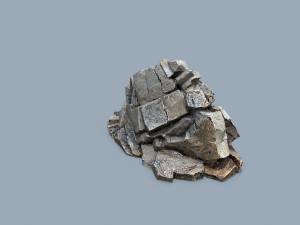 Cliff rocks 3D Model