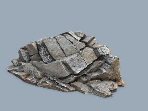 Cliff rocks 3D Model