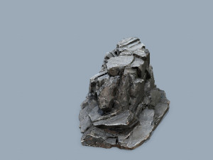 Cliff rocks Model 3D