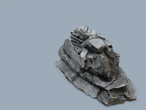 Cliff rocks 3D Model