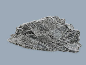 Cliff rocks 3D Model