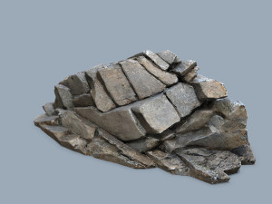 Desert rocks Model 3D
