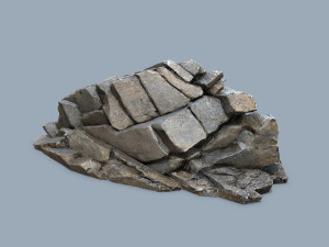 Desert rocks Model 3D