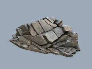 Desert rocks 3D Model