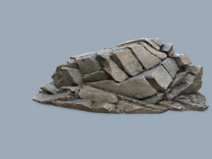 Desert rocks 3D Model