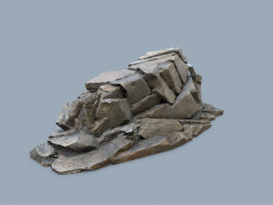 Desert rocks Model 3D