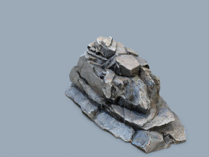 Desert rocks Model 3D