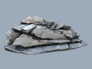 Desert rocks 3D Model