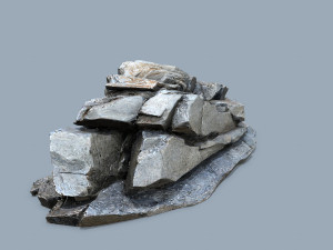 Desert rocks Model 3D