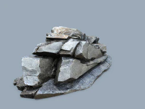 Desert rocks 3D Model