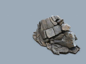 Desert rocks Model 3D