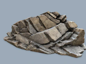Desert rocks 3D Model