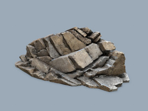 Desert rocks 3D मॉडल