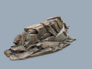Desert rocks 3D Model