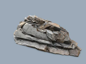 Desert rocks 3D Model