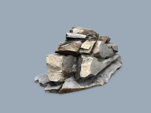 Desert rocks 3D मॉडल