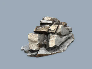 Desert rocks 3D Model