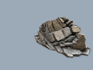 Desert rocks 3D मॉडल