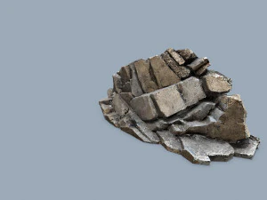 Desert rocks 3D Model