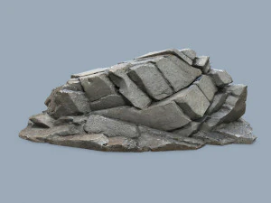 Cliff rocks 3D Model