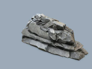 Cliff rocks 3D Model