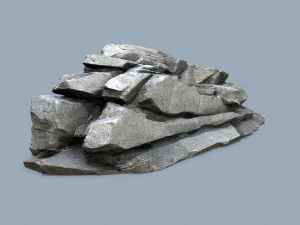 Cliff rocks 3D Model