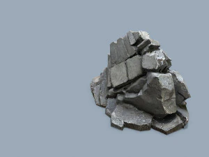 Cliff rocks 3D Model