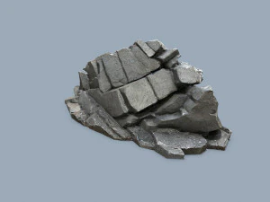 Cliff rocks 3D Model