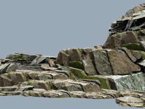 Forest rocks 3D मॉडल