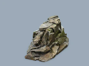 Forest rocks 3D Model