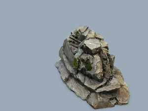 Forest rocks Modelo 3D