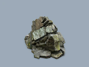 Forest rocks 3D Model